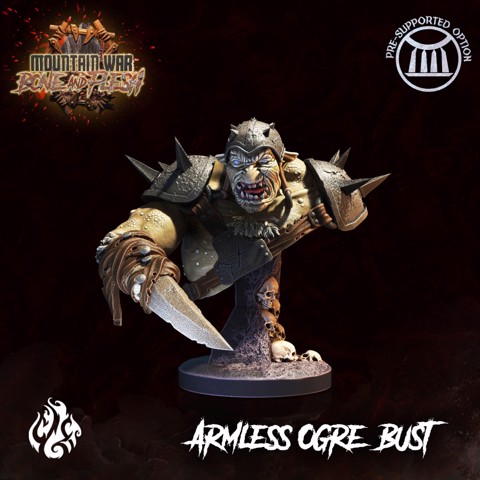 Image of Armless Ogre Bust