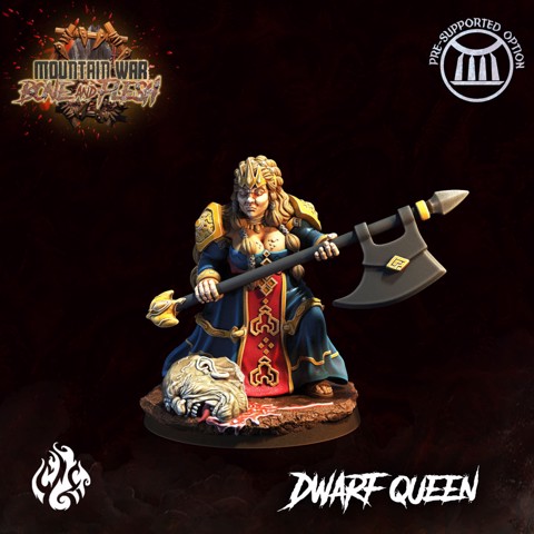 Image of Dwarf Queen of StoneHeart Clan