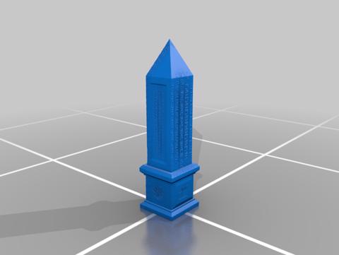 Image of DungeonSticks Obelisk try hard not low poly