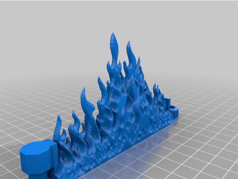 Image of Starlink Dungeonsticks Wall of Fire Spell Effect