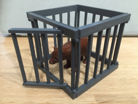 Image of Bear/Zombie Cage 50mm Sections