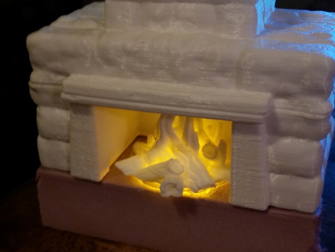 Image of Stone Fireplace