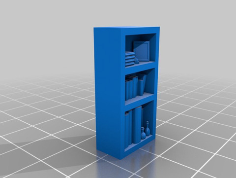Image of Bookshelf for DnD
