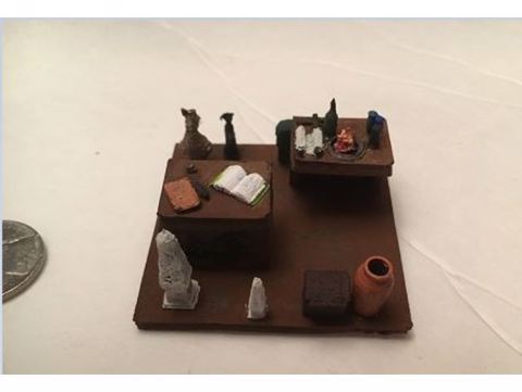 Image of Miniature Egyptian Research Room