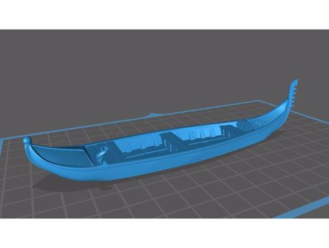 Image of Gondola for Tabletop 28mm / Venice Style