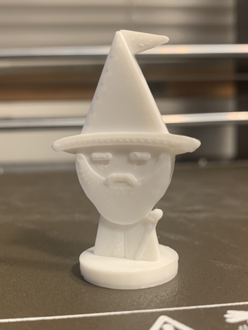 Image of Simple Mini D&D Wizard