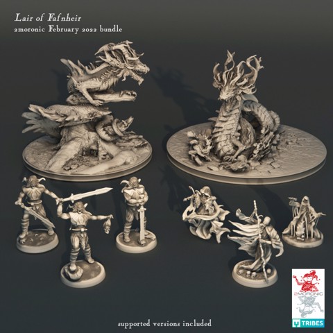 Image of Lair of Fanheir - Father of all Linnorms, Undeads, Wights and Ghost bundle 14