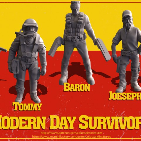 Image of Modern Day Survivor Series 17 Bundle - PRE-SUPPORTED