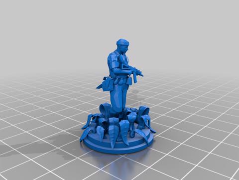 Image of Viet Cong Soldier Tabletop Mini