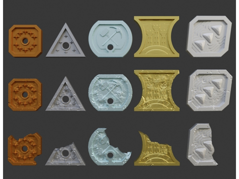 Image of Coins 5e - Dungeons & Dragons multiple versions EDIT (scale and details)