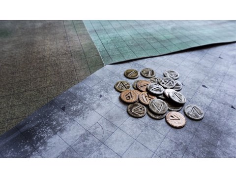 Image of v2 coins For dungeons and dragons & Tabletop Games