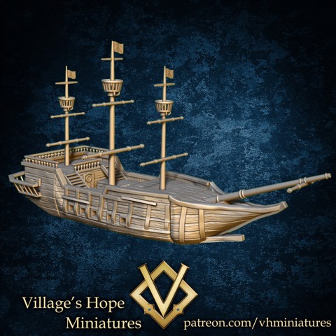 Image of medieval ships