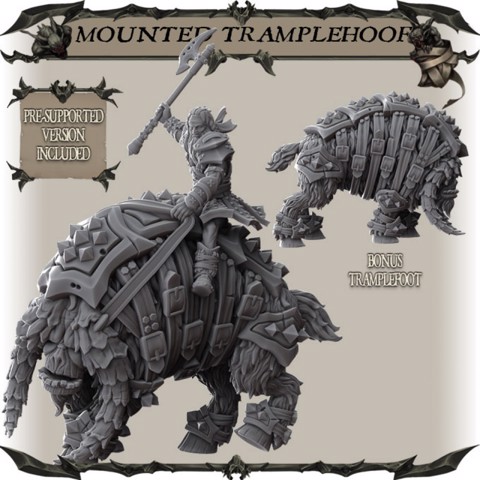 Image of Mounted Tramplehoof