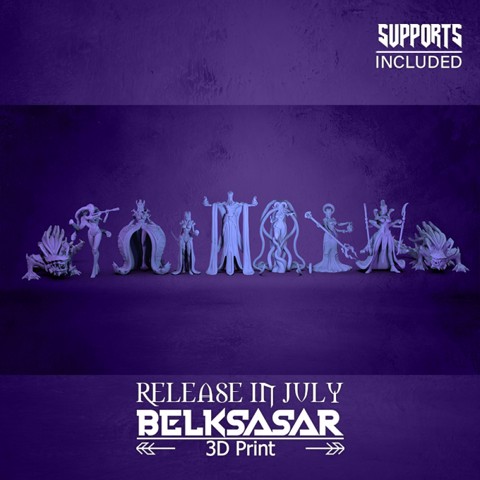 Image of Belksasar Patreon July All Variants