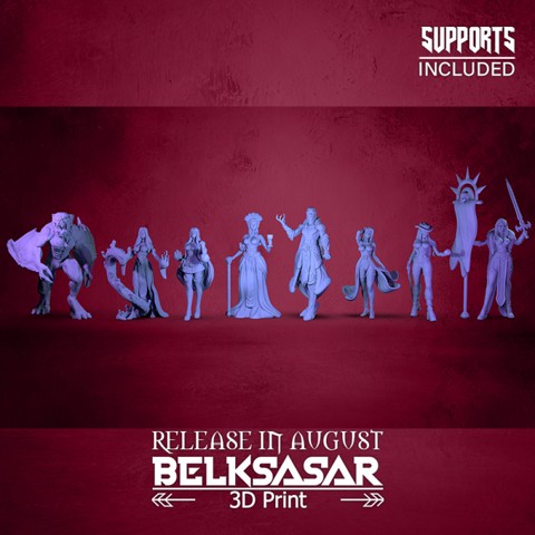 Image of Belksasar Patreon August All variants