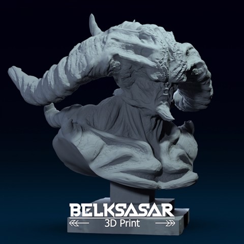 Image of Bust of Demon