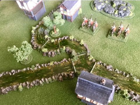Image of Wargaming River - Long Straight and 90o Bend 15mm / 28mm