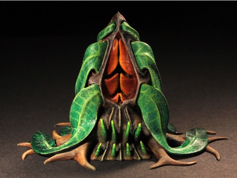 Image of Tabletop plant: "Welwitschia Ghost Plant" (Alien Vegetation 06)
