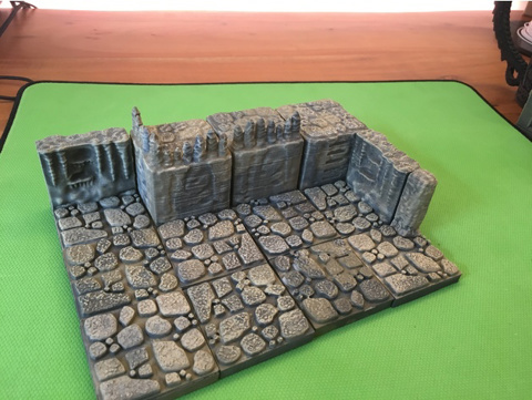 Image of Cavern Elevated Tiles (Openforge 2.0 compatible) 