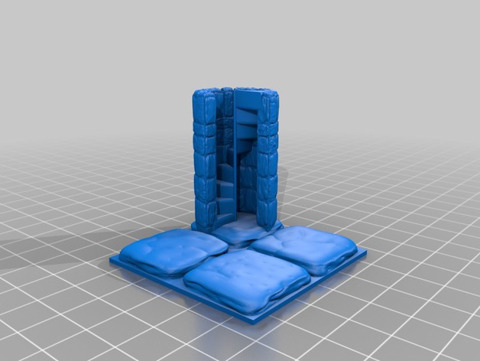 Image of OpenForge 2.0 Mag House Stone Stairwell