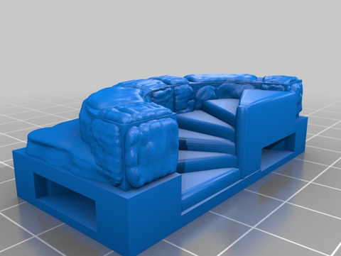 Image of  OpenForge 2.0 Spiral Stair Down (ORIG) OpenLock Base