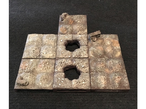 Image of Mud and Rock Dungeon Tiles w/ openLOCK