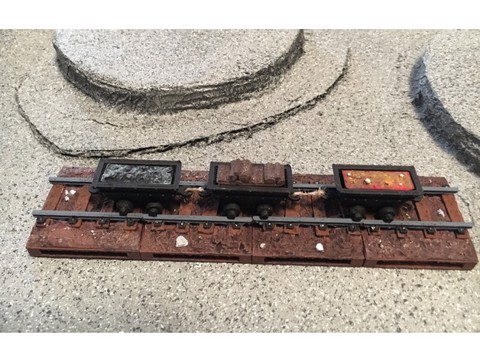 Image of Miniature Dungeon Train Track