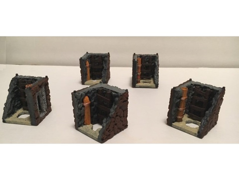 Image of Stackable Tabletop Sewer Tunnel Tiles