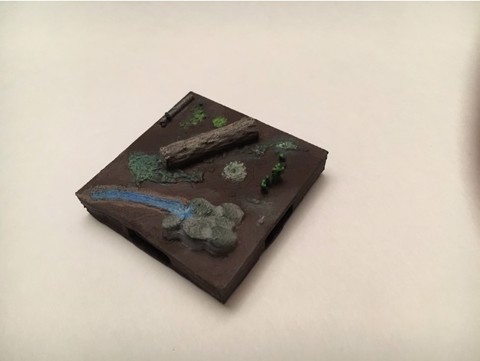 Image of Forest Terrain Miniature Tile 2