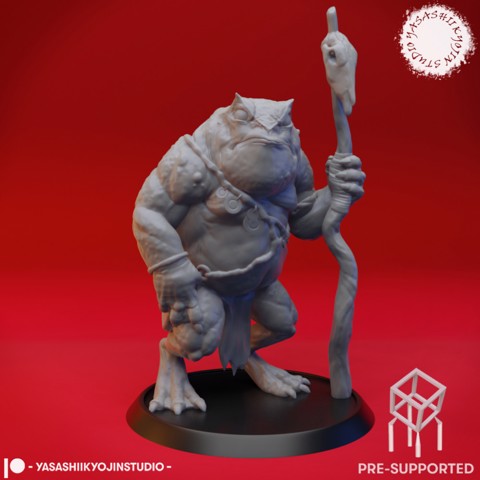 Image of Limbo Toad (Mystic)  - Tabletop Miniature (Pre-Supported)