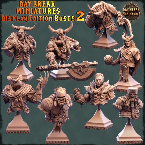 Image of Daybreak Miniatures - Bust Pack 2
