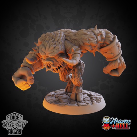 Image of Giant Minotaur Demon (pre-supported included)