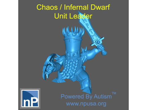 Image of Chaos Dwarf Unit Leader