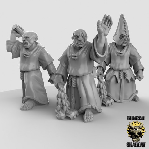 Image of Cultists with Flails (pre supported)
