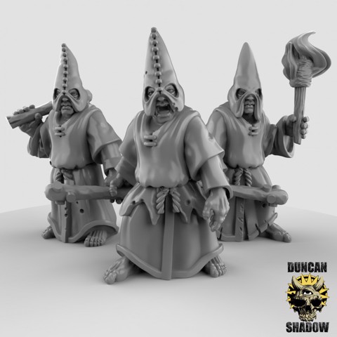 Image of Cultists with Clubs (pre supported)