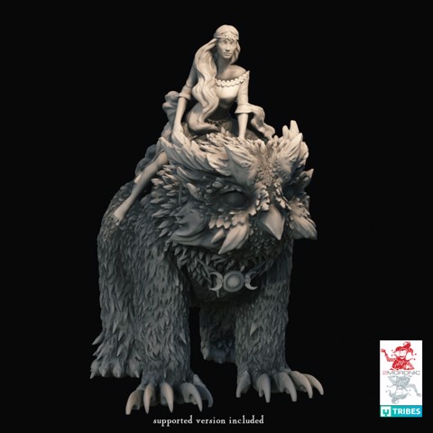 Image of The Green Maiden and the Owlbear