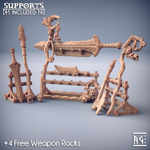 Image of Weapons for Loot & Racks: Svartwood Trolls