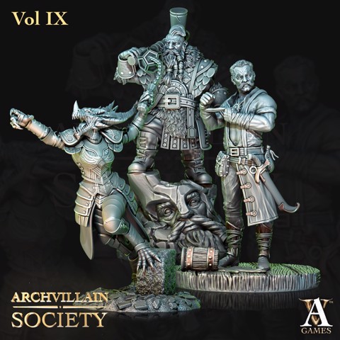Image of Archvillain Society - Vol. IX