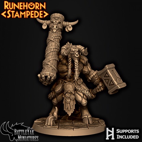 Image of Runehorn Stonebreaker Totem-Bearer