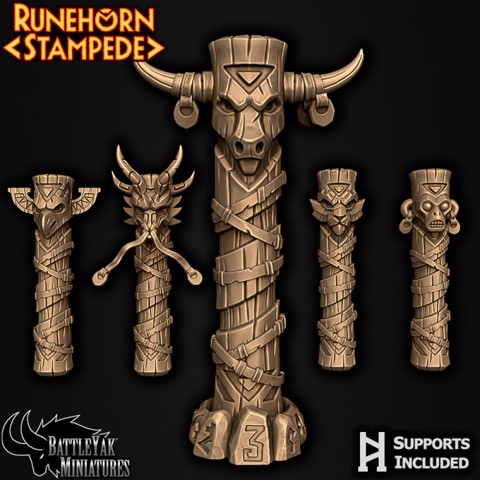 Image of Runehorn Stampede Customization Pack