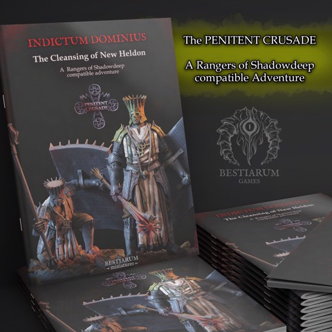 Image of The Penitent Crusade - Indictum Dominus (Rangers of ShadowDeep compatible adventure)