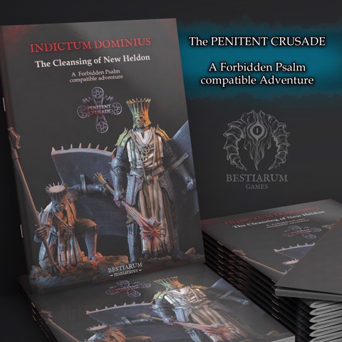 Image of The Penitent Crusade - Indictum Dominus (Forbidden Psalm compatible adventure)