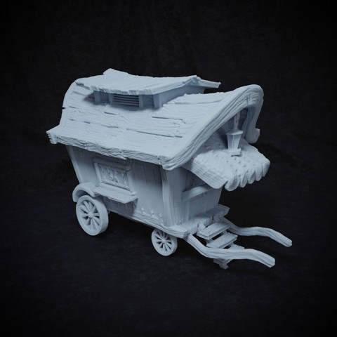 Image of Wagon - Prop | The Carnival of the Shattered