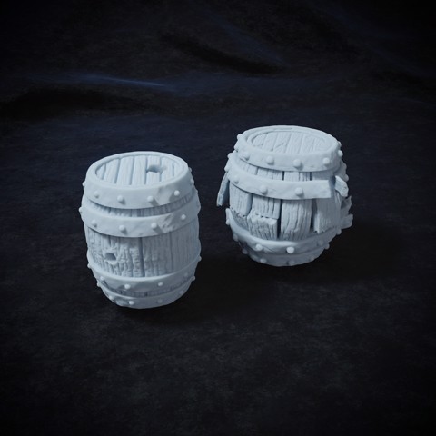 Image of Barrels - Prop | The Carnival of the Shattered