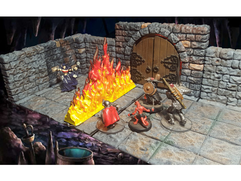 Image of Wall of Fire 28mm RPG