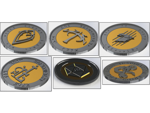Image of D&D Inspiration Tokens
