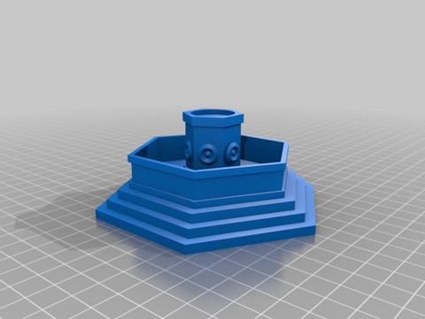 Image of RPG Fountain Hex shaped - OPENFORGE