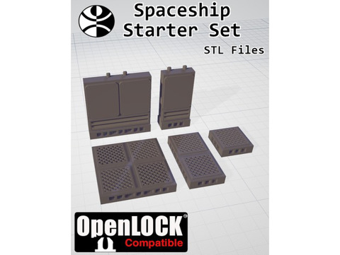 Image of Spaceship starter set - OpenLOCK Compatible