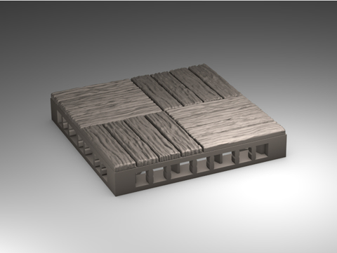 Image of Wooden Floor OpenLOCK Tiles