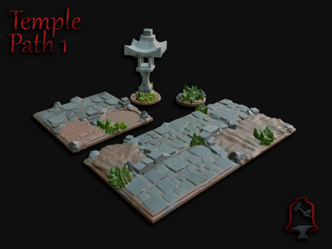 Image of OpenFoliage Temple Stone Path Set 1